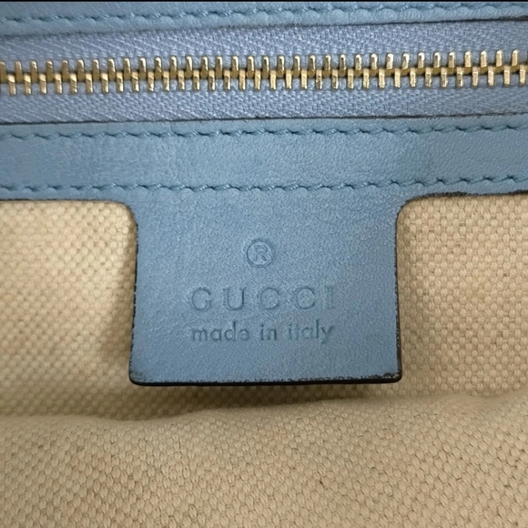 Gucci Baby Blue Shoulder Bag - Picture 7 of 9